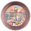 DIGITAL ROUND Graphic Design - HOPE ANCHORS THE SOUL - Beach Coastal Decor Wedding Gift HOME DECOR Sublimation Decoupage PNG SVG PDF JPEG Wall Art Shelf Sitter Gift Crafters Delight - JAMsCraftCloset