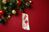 Antique West Virginia Roof Decoupaged Christmas Ornament - Flamingo With Lights Merry Christmas - Handmade Holiday Tree Decor Unique Beach Lake House Gift - JAMsCraftCloset