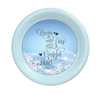 ROUND Digital Graphic Design - BEGIN EACH DAY WITH A GRATEFUL HEART - Wedding Gift HOME DECOR Sublimation Decoupage PNG SVG PDF JPEG Country Farmhouse Wall Art Shelf Sitter Gift Crafters Delight - JAMsCraftCloset