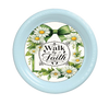 ROUND Digital Graphic Design - WALK BY FAITH DAISIES - Wedding Gift HOME DECOR Sublimation Decoupage PNG SVG PDF JPEG Country Farmhouse Wall Art Shelf Sitter Gift Crafters Delight - JAMsCraftCloset