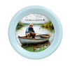 ROUND Digital Graphic Design FISHERMEN - TURN AROUND LOOK AT ME Decor Lake Scene With Animals First Home Sublimation Decoupage PNG SVG Country Farmhouse Home Decor Wall Art Shelf Sitter Gift Crafters Delight - JAMsCraftCloset
