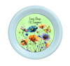 ROUND Digital Graphic Design LAZY DAYS OF SUMMER Green With Dragonfly Butterfly Bee Floral Wedding Gift First Home Sublimation Decoupage PNG SVG Country Farmhouse Home Decor Wall Art Shelf Sitter Gift Crafters Delight - JAMsCraftCloset