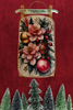 Sleigh Christmas FLORAL AND BULBS - CHRISTMAS SPIRIT Hand Painted Decoupaged Wooden Wall Art Home Holiday Decor - JAMsCraftCloset