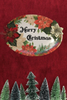 Hard Plastic OVAL TRAY Farmhouse Country Home Decor MERRY CHRISTMAS POINSETTIA Wall Art Cottage Chic Decor Kitchen Decor Victorian Christmas Holiday Decor Handmade Gift Idea &nbsp;- JAMsCraftCloset