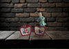 Figurine WORLDS BEST TEACHER - OPEN APPLE - STUDENTS Shelf Sitter Teacher Gift Desk Decor - JAMsCraftCloset