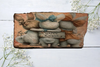 Antique West Virginia Roof Slate Decoupaged EASTER SLATE WALL ART 3 Bunnies Backs - Handmade Unique EASTER Holiday Decoration Home Decor Gift - JAMsCraftCloset