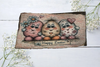Antique West Virginia Roof Slate Decoupaged EASTER SLATE WALL ART Happy Easter - 3 Cute Eggs - Handmade Unique EASTER Holiday Decoration Home Decor Gift - JAMsCraftCloset