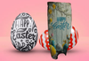 Antique West Virginia Roof Slate Decoupaged EASTER SLATE WALL ART Happy Easter Eggs Tulips Tree Yellow Flowers - Handmade Unique EASTER Holiday Decoration Home Decor Gift - JAMsCraftCloset