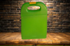 Vintage DEXAS Lime Green Hard Plastic Clipboard Container Portfolio With Storage Yellow Closure USED&nbsp; - JAMsCraftCloset