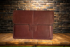 Vintage Leather Targus Hughes Portfolio iPad Case Brown 10.5” x 8.5” Magnetic Closure USED Shows Some Wear - JAMsCraftCloset