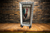TRAY BLACK and WHITE PLAID Plastic Rectangle Decoupaged Upcycled Repurposed COUNTRY Theme WELCOME ROOSTER Wall Art Shelf Sitter KITCHEN Decor Gift - JAMsCraftCloset
