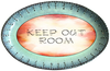 OVAL SHAPED Digital Graphic Design KEEP OUT ROOM Sublimation PNG SVG Lake House Sign Farmhouse Country Home Cabin DOOR ART Decor Wreath Design Gift Crafters Delight - JAMsCraftCloset
