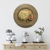 Plastic Light Brown Wood Grain CHARGER PLATE Farmhouse Country Wall Art I WANT TO KNOW WHAT LOVE IS Handmade Valentine's Day Gift Idea - JAMsCraftCloset