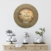 Plastic Light Brown Wood Grain CHARGER PLATE Farmhouse Country Wall Art YOU ARE SO BEAUTIFUL Handmade Valentine's Day Gift Idea - JAMsCraftCloset