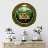 PLATE CHARGER JUNGLE DESIGN PLASTIC ROUND DECOUPAGED Upcycled Repurposed Wall Art or Shelf Sitter ALL GOOD THINGS ARE WILD AND FREE Decor Kitchen Decor Home Decor Wall Art Gift WEDDING - JAMsCraftCloset