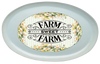 OVAL SHAPED Digital Graphic Design BOLD YELLOW FARM SWEET FARM DAISIES Sublimation Decoupage PNG SVG House Sign Farmhouse Country Home Cabin Wall Art Decor Wreath Design Gift Crafters Delight - JAMsCraftCloset