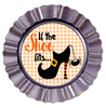ROUND DIGITAL Graphic Design IF THE SHOE FITS Halloween Sublimation PNG SVG Country Farmhouse Home Decor Sign Shelf Sitter Wall Art Decor Wreath Design Gift Crafters Delight - JAMsCraftCloset