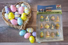 Vintage Bisque-Resin Mini Chicks and Bunnies Easter Ornaments - Holiday Decorations - 12 Total - Tree Decorations Easter Egg Tree Collectible Rare Discontinued Gift Idea - JAMsCraftCloset