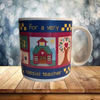 Mug &nbsp;Vintage Teacher Themed &nbsp;FOR A VERY SPECIAL TEACHER Item #12514 Collectible Gift Idea - JAMsCraftCloset