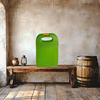 Vintage DEXAS Lime Green Hard Plastic Clipboard Container Portfolio With Storage Yellow Closure USED&nbsp; - JAMsCraftCloset