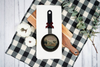 Metal Frying Pan MINI Black ORGANIZE KITCHEN - ORGANIZE LIFE Farmhouse Country KITCHEN Wall Art Handmade Hand Painted Decoupaged Repurposed Upcycled Gift Idea Crafters Delight {{ JAMsCraftCloset }}