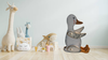 Wooden GRAY DUCK With Movable Wings and Feet Hand Painted Hand Cut Handmade by my Dad Kitchen Decoration Wall Art Tier Tray Decor Nursery Bathroom Home Decor Folk Art Primitive Gift Idea Unique Farmhouse Country Decor - JAMsCraftCloset