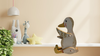 Wooden YELLOW DUCK With Movable Wings and Feet Hand Painted Hand Cut Handmade by my Dad Kitchen Decoration Wall Art Tier Tray Decor Nursery Bathroom Home Decor Folk Art Primitive Gift Idea Unique Farmhouse Country Decor - JAMsCraftCloset