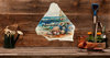 Antique West Virginia Roof Decoupaged BEAUTIFUL FLORIDA Beach Theme Handmade Wall Art Unique Beach Lake House Gift - JAMsCraftCloset