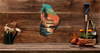 Antique West Virginia Roof Decoupaged FLORIDA SUNSETS Beach Theme Handmade Wall Art Unique Beach Lake House Gift - JAMsCraftCloset