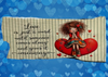 Antique West Virginia Roof Decoupaged LOVE - IS JUST A WORD - Valentine/Love Theme Handmade Wall Art Unique Home Decor Gift- JAMsCraftCloset