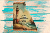 Antique West Virginia Roof Decoupaged LET YOUR DREAMS SAIL Beach Theme Handmade Wall Art Unique Beach Lake House Gift - JAMsCraftCloset