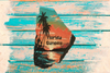 Antique West Virginia Roof Decoupaged FLORIDA SUNSETS Beach Theme Handmade Wall Art Unique Beach Lake House Gift - JAMsCraftCloset