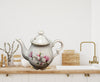 Teapot Vintage Dogwood Design Made in Japan Kitchen Decor Vintage Unique JAMsCraftCloset