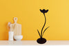 Pillar Candle Holder Tulip Looks Vintage Handmade Shelf Sitter - JAMsCraftCloset