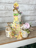 Vintage Easter Tower Bunny 4 Shelf Sitter Very Detailed Discontinued Collectible Gift Idea Home Decor From Eckerds Before 2007 - JAMsCraftCloset