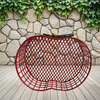 Basket RED Wire Apple Shaped Green Leaves Teacher Gift to Fill With Special Classroom Items Table Decor Storage Gift Idea Unique Home Decor Country Decor - JAMsCraftCloset