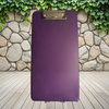 Vintage DEXAS Purple Hard Plastic Slimcase Clipboard Container Portfolio With Storage and Clasp Closure USED - JAMsCraftCloset