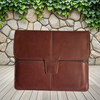 Vintage Leather Targus Hughes Portfolio iPad Case Brown 10.5” x 8.5” Magnetic Closure USED Shows Some Wear - JAMsCraftCloset