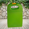 Vintage DEXAS Lime Green Hard Plastic Clipboard Container Portfolio With Storage Yellow Closure USED&nbsp; - JAMsCraftCloset