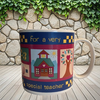 Mug &nbsp;Vintage Teacher Themed &nbsp;FOR A VERY SPECIAL TEACHER Item #12514 Collectible Gift Idea - JAMsCraftCloset