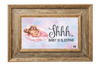 DIGITAL RECTANGLE Graphic Design BABY SLEEPING - GIRL - PNG SVG JPEG PDF Farmhouse Country Cabin NURSERY Wall Art Shelf Sitter Home Decor Gift Crafters Delight - JAMsCraftCloset