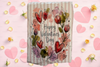 Antique West Virginia Roof Decoupaged HAPPY VALENTINE'S DAY - FLORAL - Valentine/Love Theme Handmade Wall Art Unique Home Decor Gift- JAMsCraftCloset