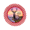 ROUND Digital Graphic Design HUNTERS ARE YOU LOOKING AT MY RACK Deer Decor Lake Scene With Animals First Home Sublimation Decoupage PNG SVG Country Farmhouse Home Decor Wall Art Shelf Sitter Gift Crafters Delight