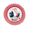 DIGITAL ROUND Graphic Design PATRIOTIC GOD BLESS AMERICA CHICKENS - PNG-JPEG-PDF-SVG-Decoupage-Sublimation Design Graphic Country Farmhouse Home Decor HOLIDAY Decor Gift Crafters Delight - JAMsCraftCloset