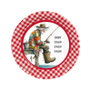 ROUND Digital Graphic Design HERE FISHY FISHY FISHY Old Fisherman First Home Sublimation Decoupage PNG SVG Country Farmhouse Home Kitchen Decor Wall Art Shelf Sitter Gift Crafters Delight - JAMsCraftCloset