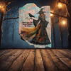 Antique West Virginia Roof Slate Decoupaged 7 Make Sure The Broom Matches the Dress Handmade Wall Art Unique Halloween Holiday Decoration Home Decor Gift {{ JAMsCraftCloset }}