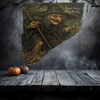 Antique West Virginia Roof Slate Decoupaged 8 Come Here My Pretty - Witch Handmade Wall Art Unique Halloween Holiday Decoration Home Decor Gift {{ JAMsCraftCloset }}