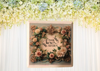 Wood Wall Art Plaque YOU BELONG HERE RIGHT BESIDE ME Square Decoupaged Home Decor Gift Idea Positive Saying Wedding Gift - JAMsCraftCloset