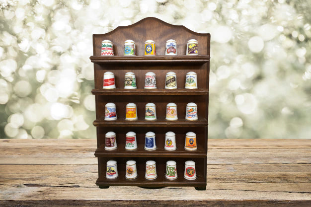 Thimble display case  Thimbles, Wood craft projects, Diy wooden projects