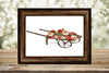 DIGITAL GRAPHIC DESIGN-Country-Floral-Vintage Wheelbarrow 3 Red White Floral-Sublimation-Download-Digital Print-Clipart-PNG-SVG-JPEG-Crafters Delight-Digital Art - JAMsCraftCloset
